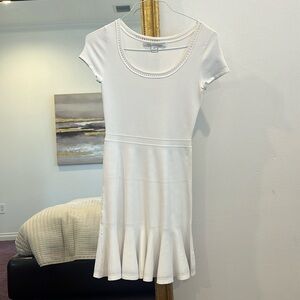 White Diane vonFurstenberg dress